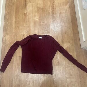 Women's Burgundy Sweater